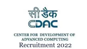 CDAC-RECRUITMENT-2022