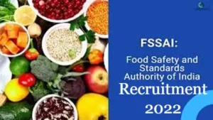 FSSAI-RECRUITMENT-2022