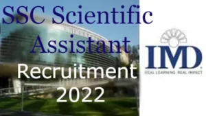 SSC-SCIENTIFIC-ASSISTANT-2022