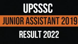 upsssc-junior-assisatant 2019