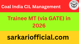 Coal-India-CIL-Management-Trainee