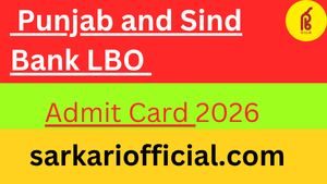 punjab-and-sind-bank-lbo-recruitment-admit-card