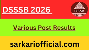  DSSSB-Various 